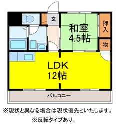 ユトリロ曙の物件間取画像